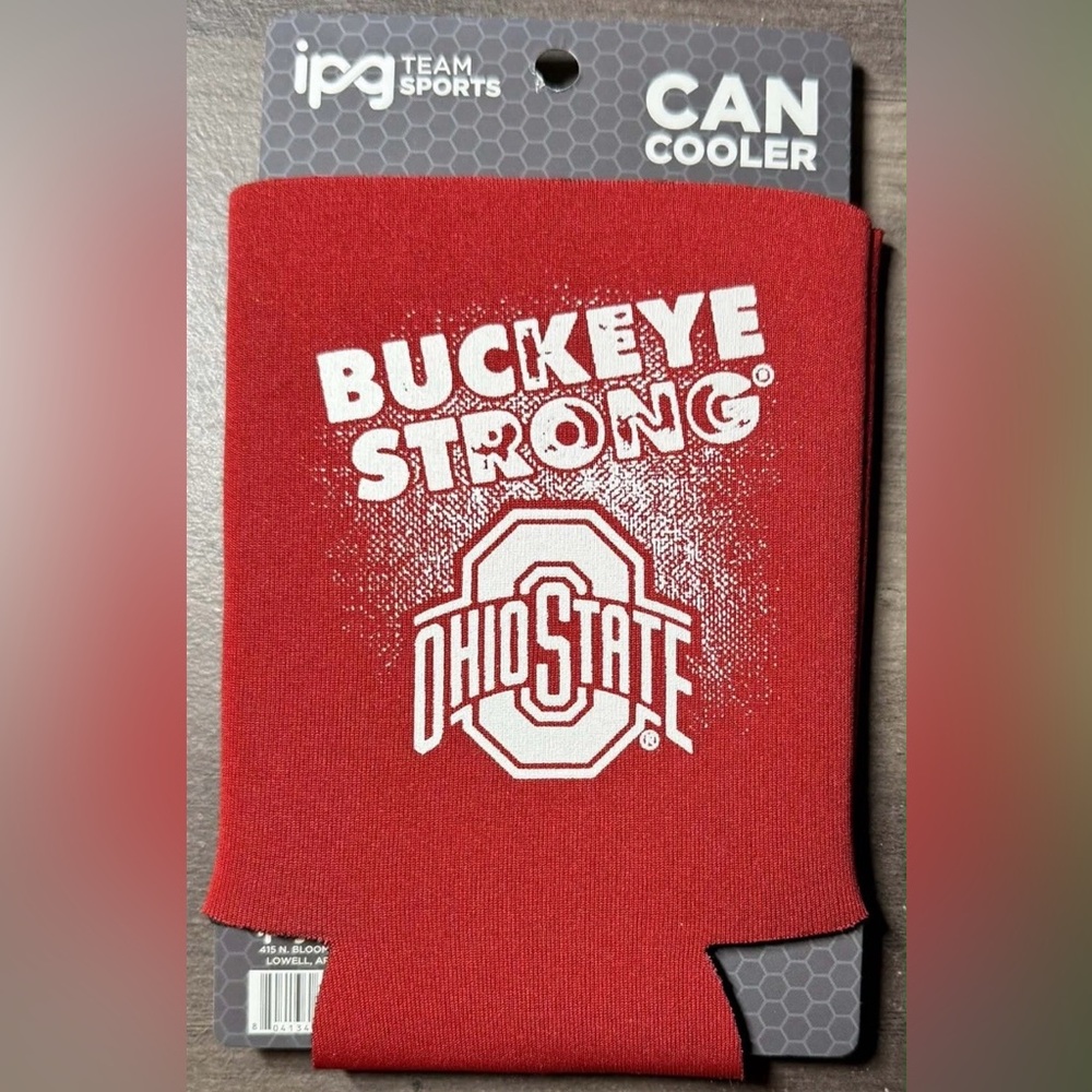 Ohio State Buckeyes Coozie Can Gift Souvenir Merch Easter Mothers Day Graduation